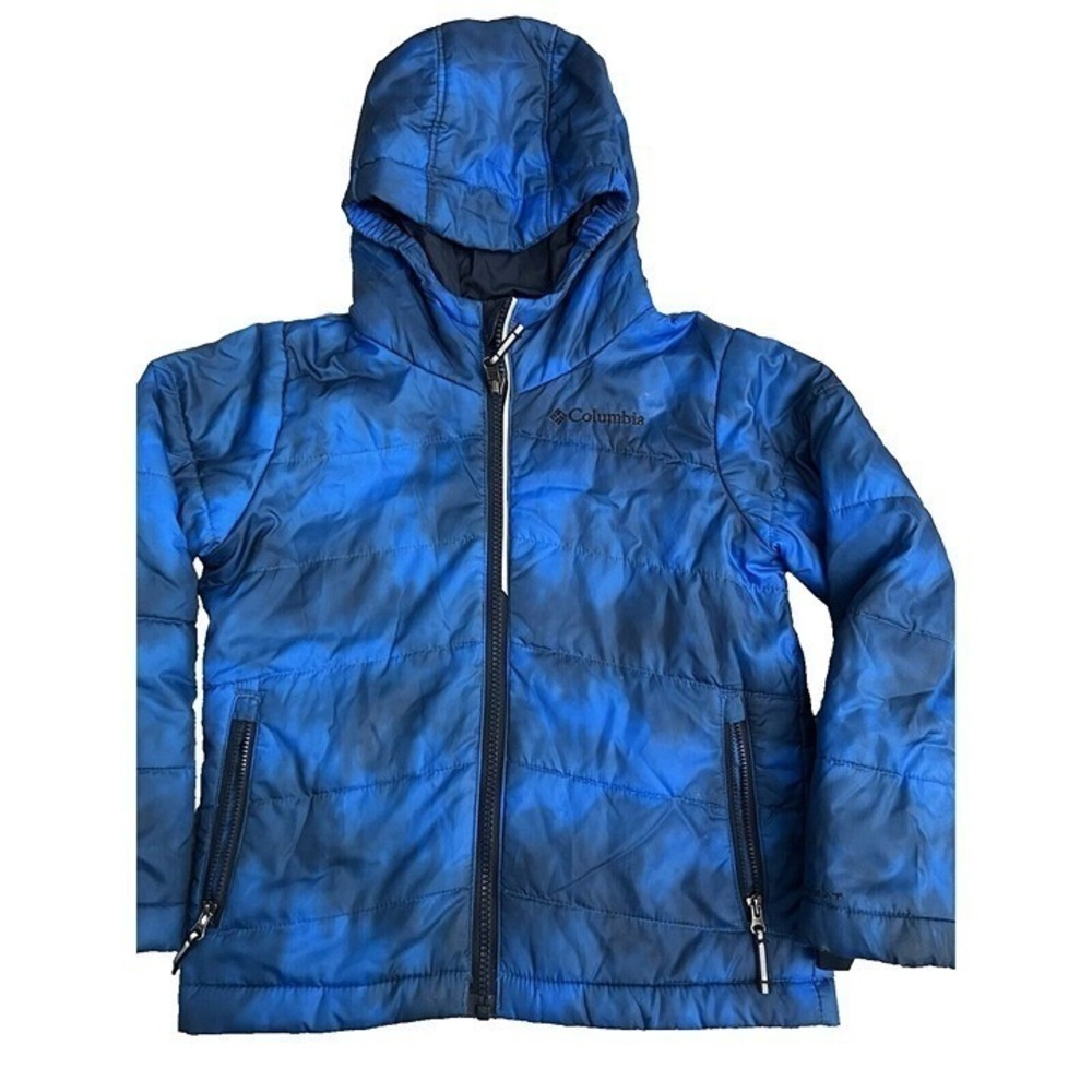 Columbia Interchange Omni-Heat Insulated Puffer Jacket Child UniSex XS Vari-Blue